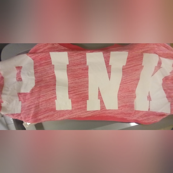 #87 VS Pink Jersey Style Tee 💘 - Picture 4 of 5